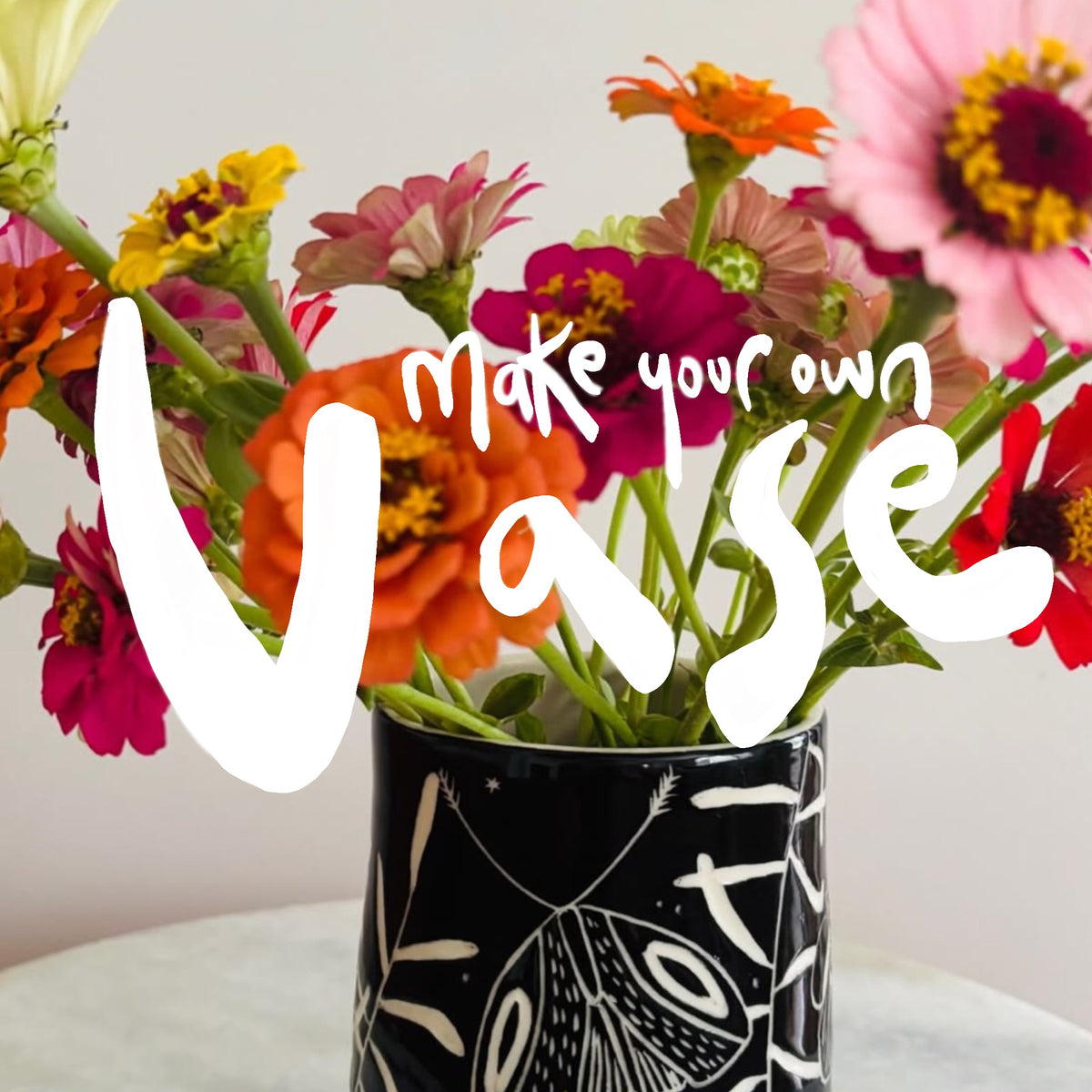 Sip ‘n’ Sculpt your own VASE