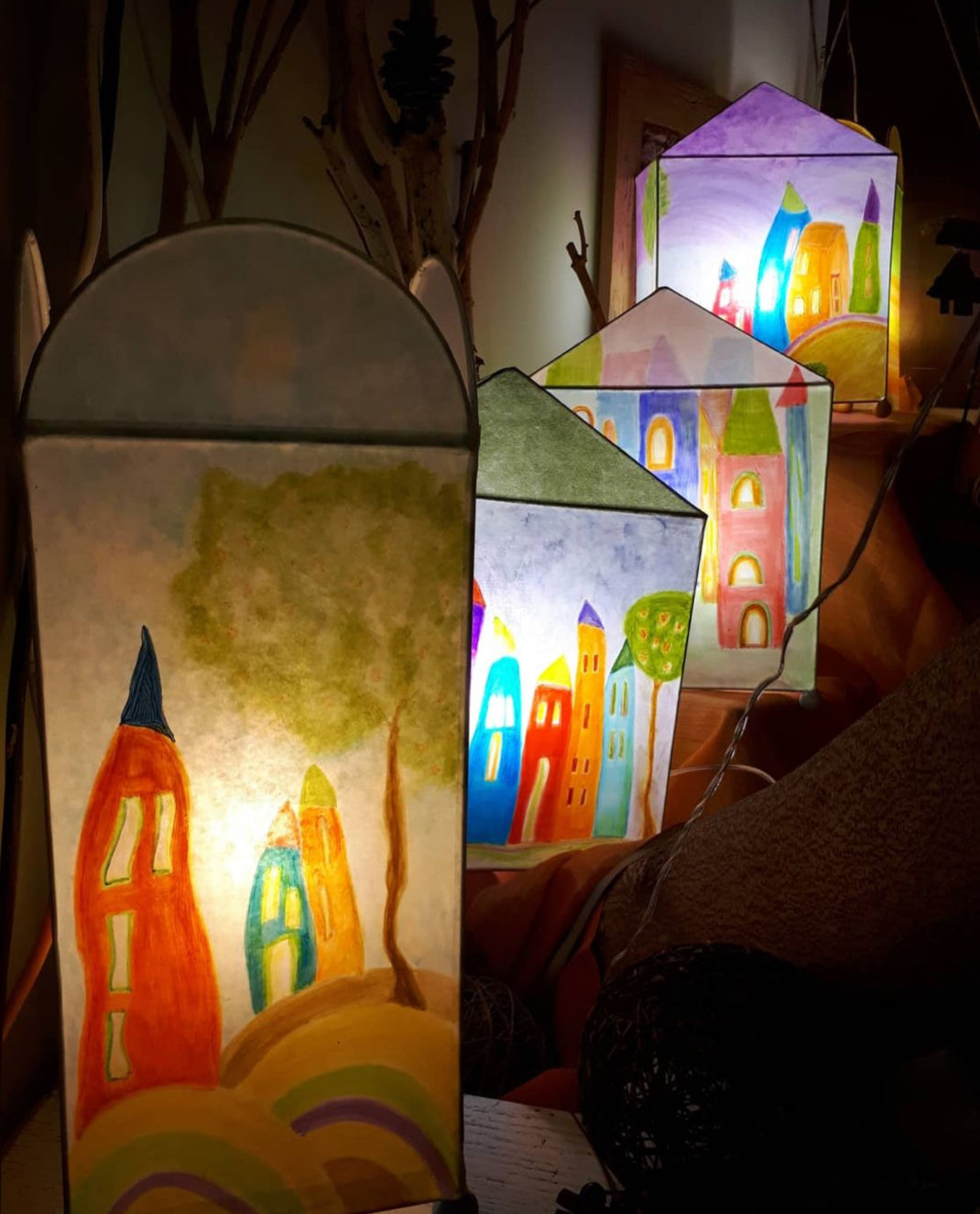 Watercolour Lantern Workshop