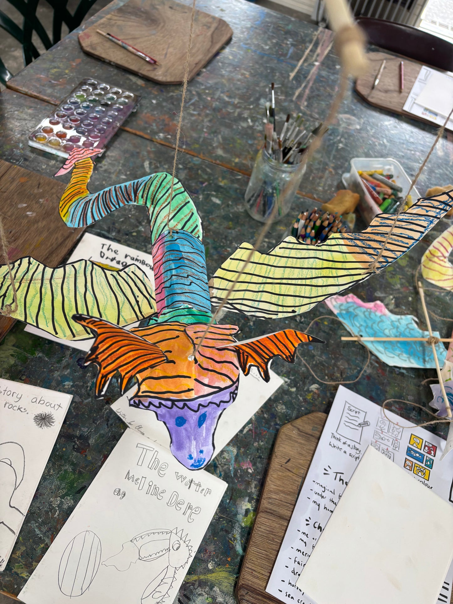 Dragon Puppet Workshop