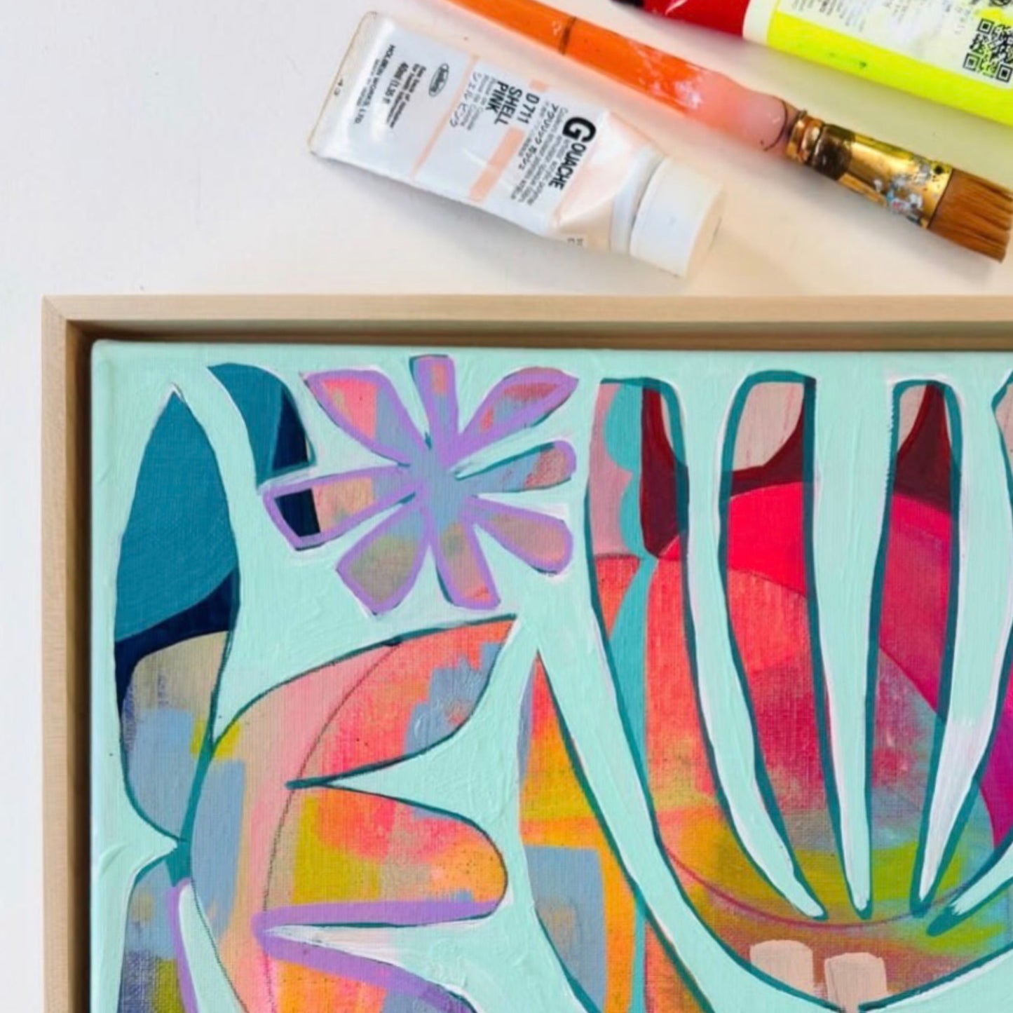 Paint and Sip ~ Abstract Botanicals