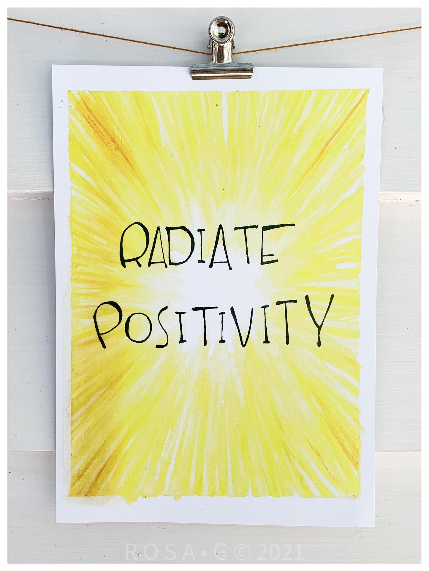 Radiate Positivity